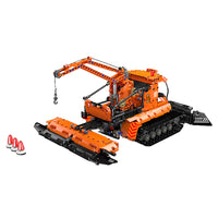 MOULD KING 17051 Snowfield Engineering Vehicle With Motor with 1241 Pieces