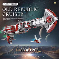 MOULD KING 21002 Old Republic Escort Cruiser 8338pcs Building Blocks Toy Set