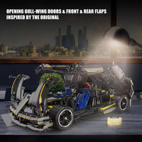 Mould King 13182 Car Building 1:8 Scale Supercar 4802 pcs Toy Clamping Blocks