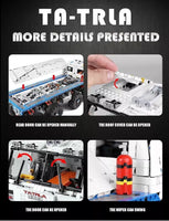 Mould King 13144 1:14 Scale 8WD RC Off Road Car Building Kits 3647 Pcs Remote