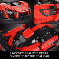 Mould King SuperCar Sanna MOC Building Blocks and Construction 1:12 Toy 1182pcs 10007