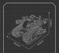 Mould King 15083 RC Robots 588 pcs Building Block Toy
