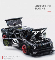 Mould King 13108 1:8 Moc Supercar Building Blocks Set 2943+pcs