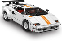 Mould King 10045 MOC Creative Car 70s Sports Car Classic Tail Wing Convertible