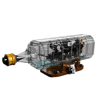 MOULD KING 10065S Black Pearl Drifting Bottle with 2416 Pieces