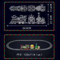 MOULD KING 12012S Christmas Train with 1457 Pieces