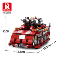 Reobrix Mecha Dino:Mecha Triceratops (With Power)