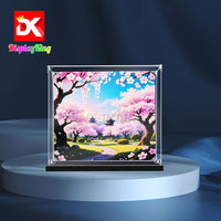 Display King -Acrylic display case with screw for LEGO® Japanese Cherry Blossom Landscape 31218