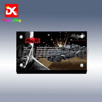 Display King - Acrylic display plaque for Lego The Batman - Batmobile 42127