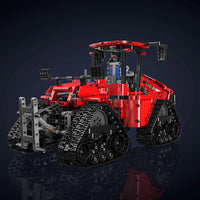 MOULD KING 18020S Pneumatic Crawler Tractor With Motor with 1769 Pieces