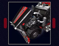 Mould King 10037 No.American Truck Building Block Toy 1797pcs