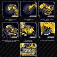 Mould King 17070/17071 No. HEAVY-DUTY EXCAVATOR Building Block Toy 4767 pcs