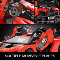 Mould King SuperCar Sanna MOC Building Blocks and Construction 1:12 Toy 1182pcs 10007