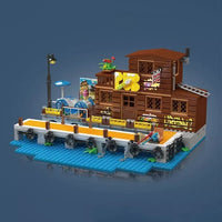Mould King 10108 No. Dockside Tavern Building Block Toy 842pcs