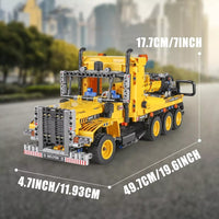 Mould King 17011 Heavy-Duty Tow Truck Technology MOC Road Trailers 1,250 Pieces