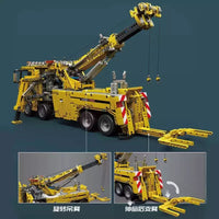 Mould King RC APP Motorized Rescue Fire Truck Bricks DIY Model Toys 17028