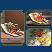 JIESTAR Building Blocks JJ9059 Express Train Movie & Game DIY toy 889 pcs