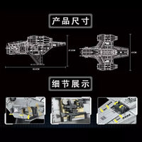 MOULD KING 21023 Razor Crest MOC Building Block 5018 PCS