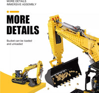 Mould King 13112 RC Excavator Building Set 1830 Pieces APP Remote Control Truck