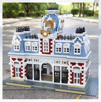 MOULD KING 11004 The Station Of The Creamland Building Block 3132 Pcs Set Gift