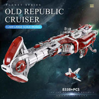 MOULD KING 21002 Old Republic Escort Cruiser 8338pcs Building Blocks Toy Set