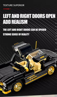MOULDKING 10005 300SL Gullwing Sports Car Building Toy 886PCS