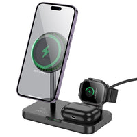 hoco CQ12 Joyfull 3-in-1 wireless fast charger