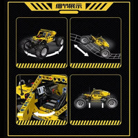 Mould King 18021 No Monstor Climbing Vehicle Building Block Toy 1120 pcs