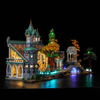 Brick Shine -  GC Light Kit for LEGO® The Lord of the Rings: Rivendell 10316