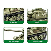 WANGE 4514 T-34-85 Medium Tank with 604 Pieces
