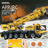 MOULDKING 13107 Crane MK II Truck Construction Building Block Gift Toy