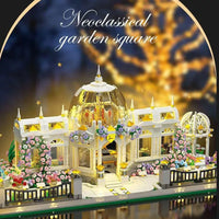 JIESTAR 89141 JIESTAR JJ9043 Garden Square Building Block DIY Toy Gift 2397pcs