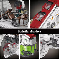 Mould King 21066 Republic Gunship LAAT-1 Display Model Kit for Adults 8039pcs