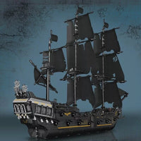 Mould King 13111 Pirates Black Pearl Ship Bricks Kids Toys