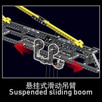 Building Blocks MOC 17004 MOULD KING Tower Crane Toys