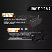 Building Blocks Mould King 15070 Red Crawler Crane With With Motor Creator Toys