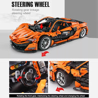 Mould King 13090 Sports Car Hypercar P1 Building Blocks 3228 Pcs 1:8 Scale Motor