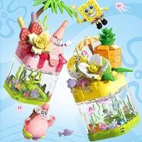 SEMBO 612213 SpongeBob Pineapple Lemon Smoothie with 241 Pieces