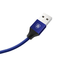 Baseus Yiven USB to Lightning Data Charging Cable for iPhone 1.2M -Navy