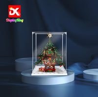 Display King -Acrylic display case with screw for LEGO® Family Christmas Tree 41843