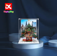 Display King -Acrylic display case with screw for LEGO® Family Christmas Tree 41843