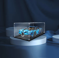 Display King - Acrylic display case with screw for LEGO® Bugatti Chiron 42083