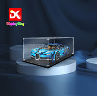 Display King - Acrylic display case with screw for LEGO® Bugatti Chiron 42083