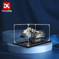 Display King - Acrylic display case for LEGO® Liebherr R 9800 Excavator 42100 3mm Thickness dust-Free and Crystal Clear Display case with Screw
