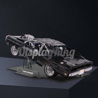 Display King - Acrylic display stand for LEGO Dom's Dodge Charger 42111