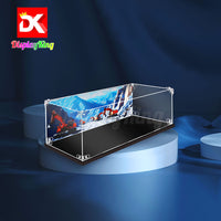 Display King - Acrylic display case with screw for LEGO® 6x6 Volvo Articulated Hauler 42114