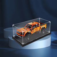 Display King -Acrylic display case with screw for LEGO® Ford F-150 Rapto 42126