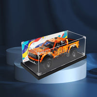 Display King -Acrylic display case with screw for LEGO® Ford F-150 Rapto 42126