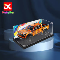 Display King -Acrylic display case with screw for LEGO® Ford F-150 Rapto 42126