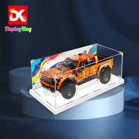Display King -Acrylic display case with screw for LEGO® Ford F-150 Rapto 42126